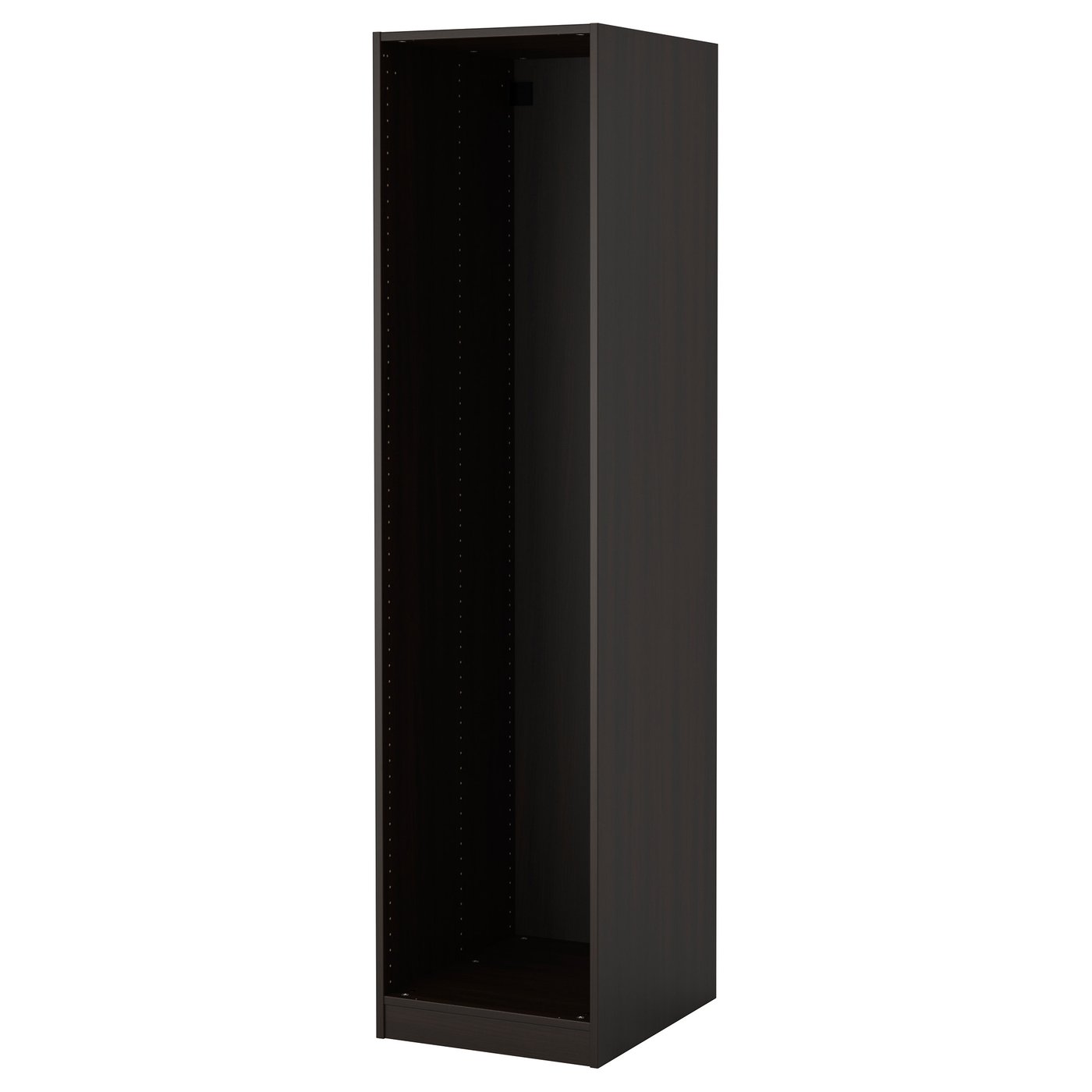 Ikea Pax Schwarzbraun Aus Dem Sortiment PAX Korpus Kleiderschrank, schwarzbraun, 50x58x201 cm - IKEA Deutschland