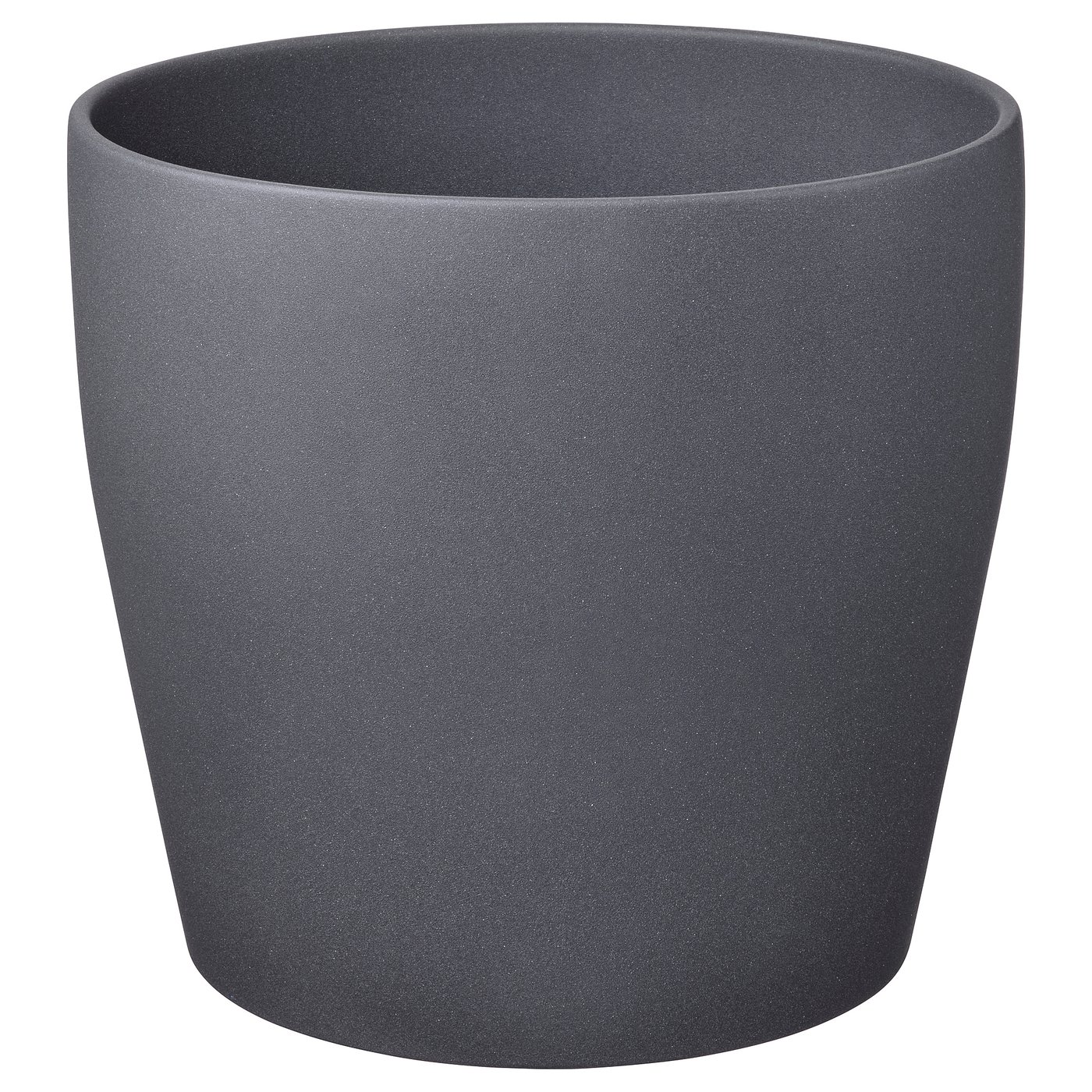 IKEA PERSILLADE Übertopf dunkelgrau 32 cm