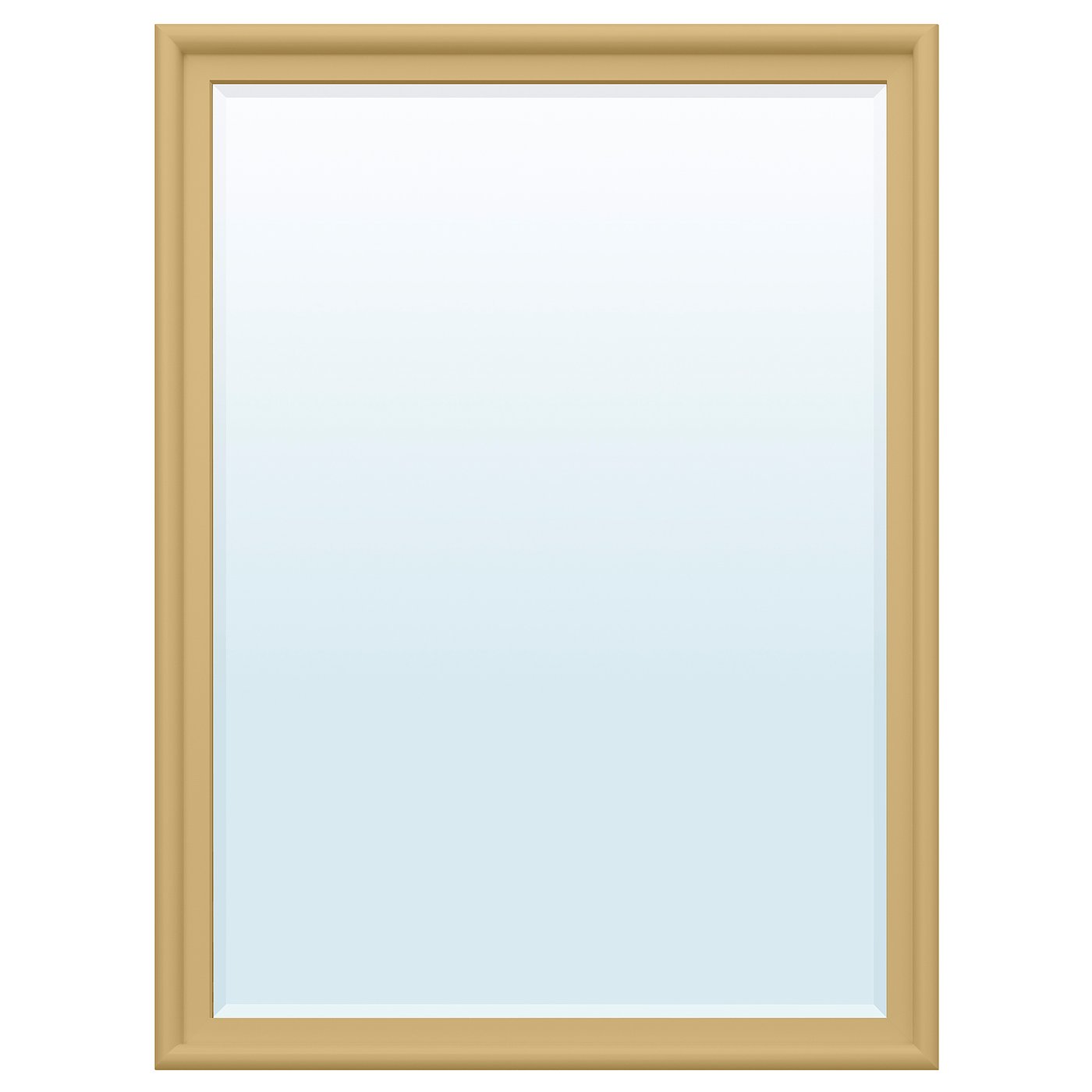 IKEA PINGSTSYREN Spiegel hell gelb-beige 60x80 cm