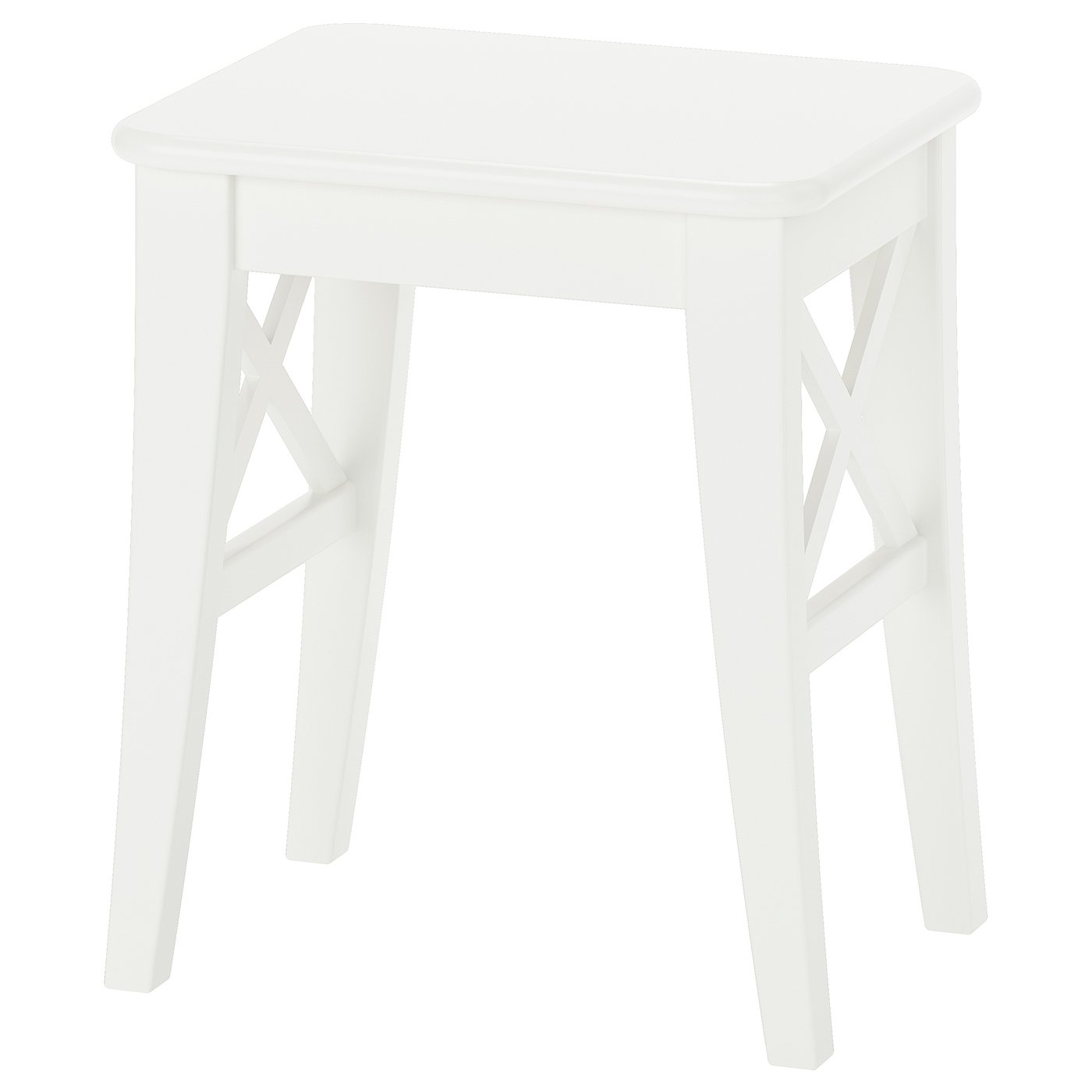 IKEA ROSENTORP Hocker weiß