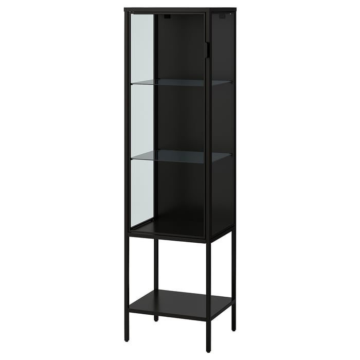Faszinierend Vitrine Ikea Schwarz Ebenbild