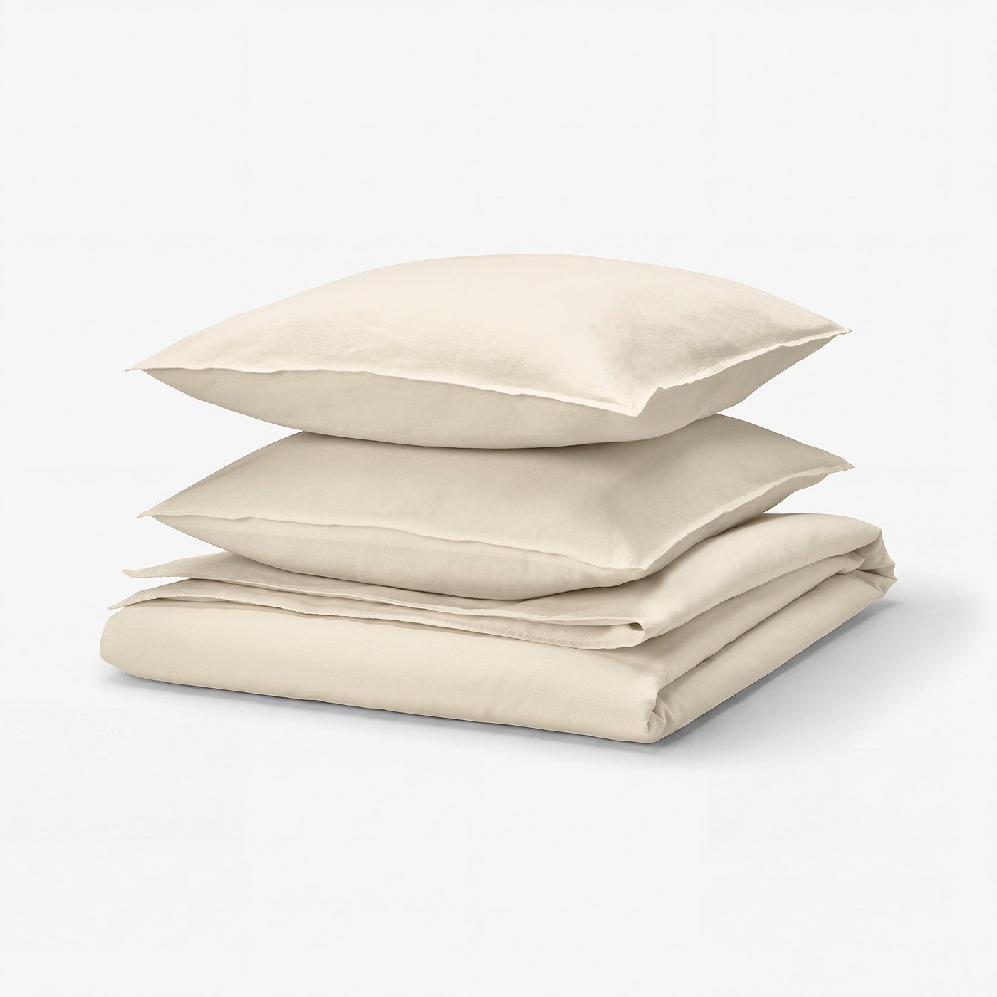 Beige Bettwäsche-Sets