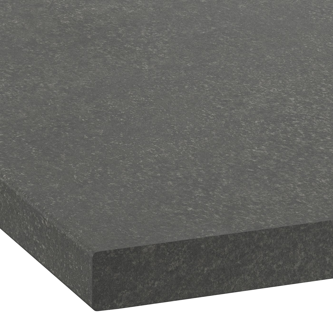 Thumbnail - IKEA SÄLJAN Maßarbeitsplatte dunkelgrau Steinmuster/Laminat 63.6-125x3.8 cm