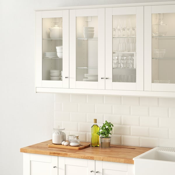 Savedal Vitrinentur Weiss Ikea Deutschland