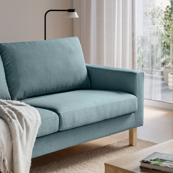 SALTSJÖBADEN 2er-Sofa, Fridtuna dunkel graublau