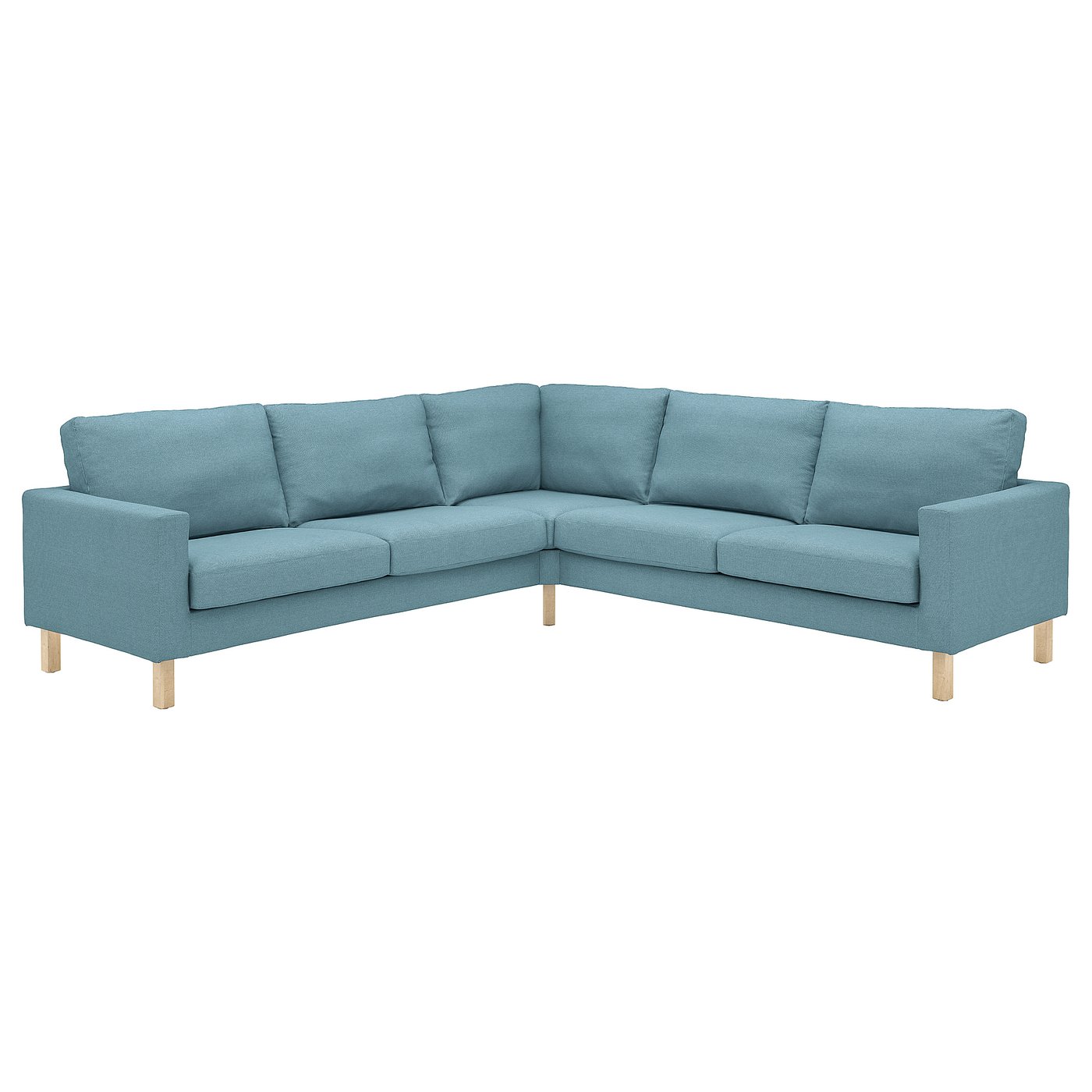 IKEA SALTSJÖBADEN Ecksofa 4-sitzig Fridtuna dunkel graublau Fridtuna dunkel graublau