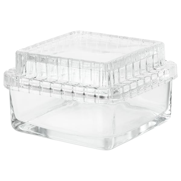 SAMMANHANG Glasbehälter mit Deckel - Klarglas - IKEA ...