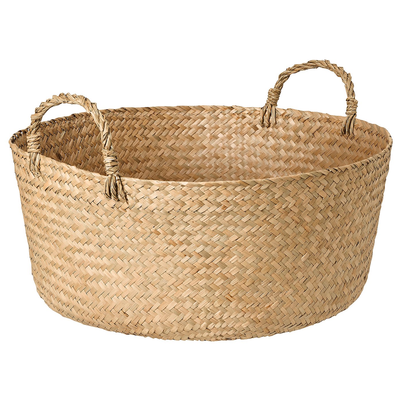IKEA SANDJORD Korb Riedgras 46x20 cm