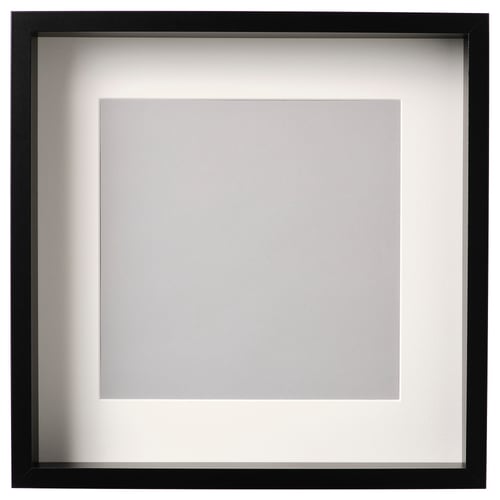SANNAHED Rahmen - schwarz 35x35 cm