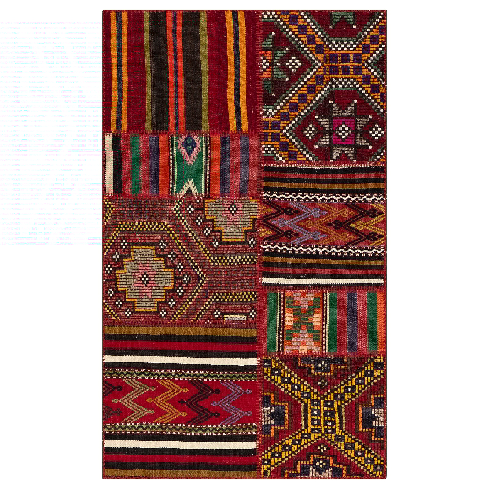 SILKEBORG Teppich flach gewebt, versch. Muster Kelim, 90x150 cm - IKEA