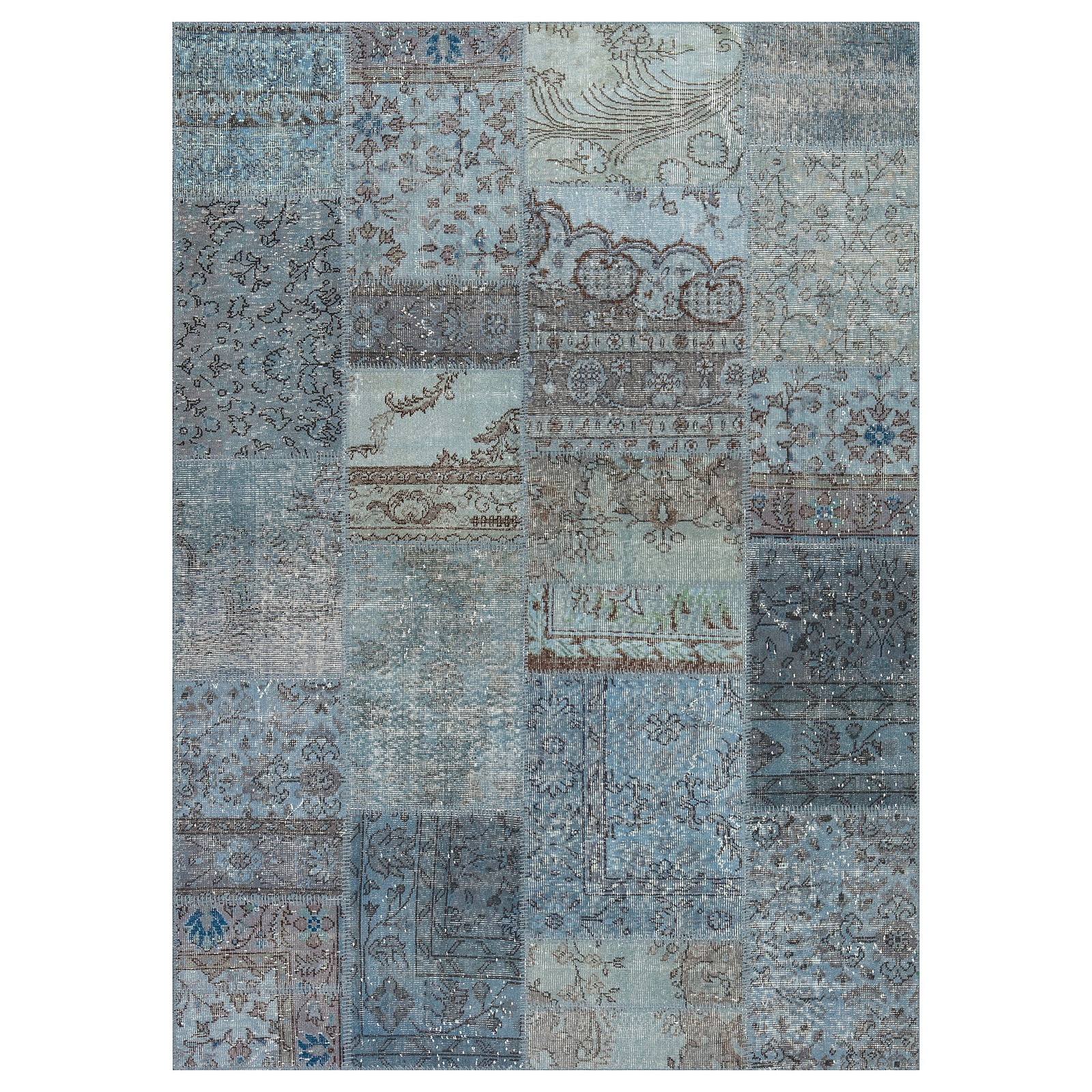 SILKEBORG Teppich Kurzflor, Blautöne, 170x240 cm - IKEA Deutschland