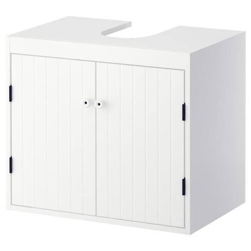 Silveran Waschbeckenunterschrank 2 Turen Weiss Ikea Deutschland