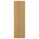 Eine SINARP Holztür in der Farbe Eiche natur. Es hat eine rechteckige Form mit einer massiven Holzkante, die ihm ein langlebiges und elegantes Design verleiht.