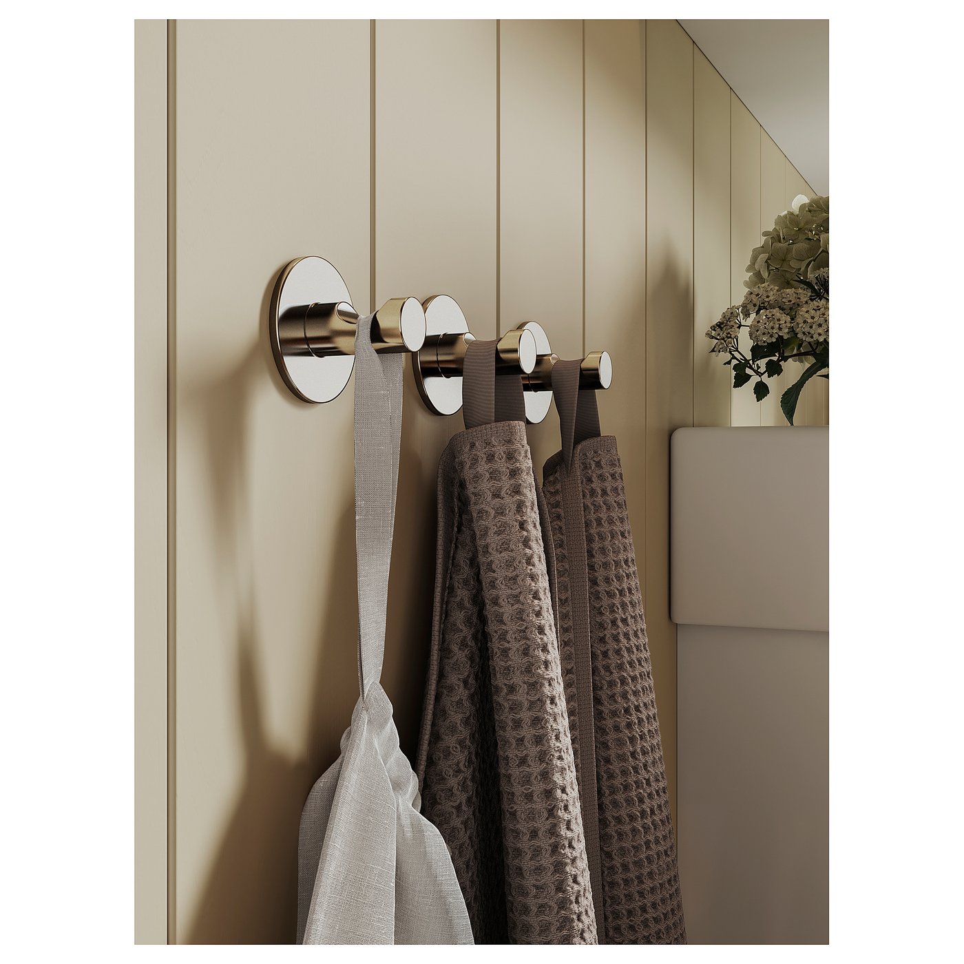 Thumbnail - IKEA SKOGHALL Haken, selbstklebend verchromt