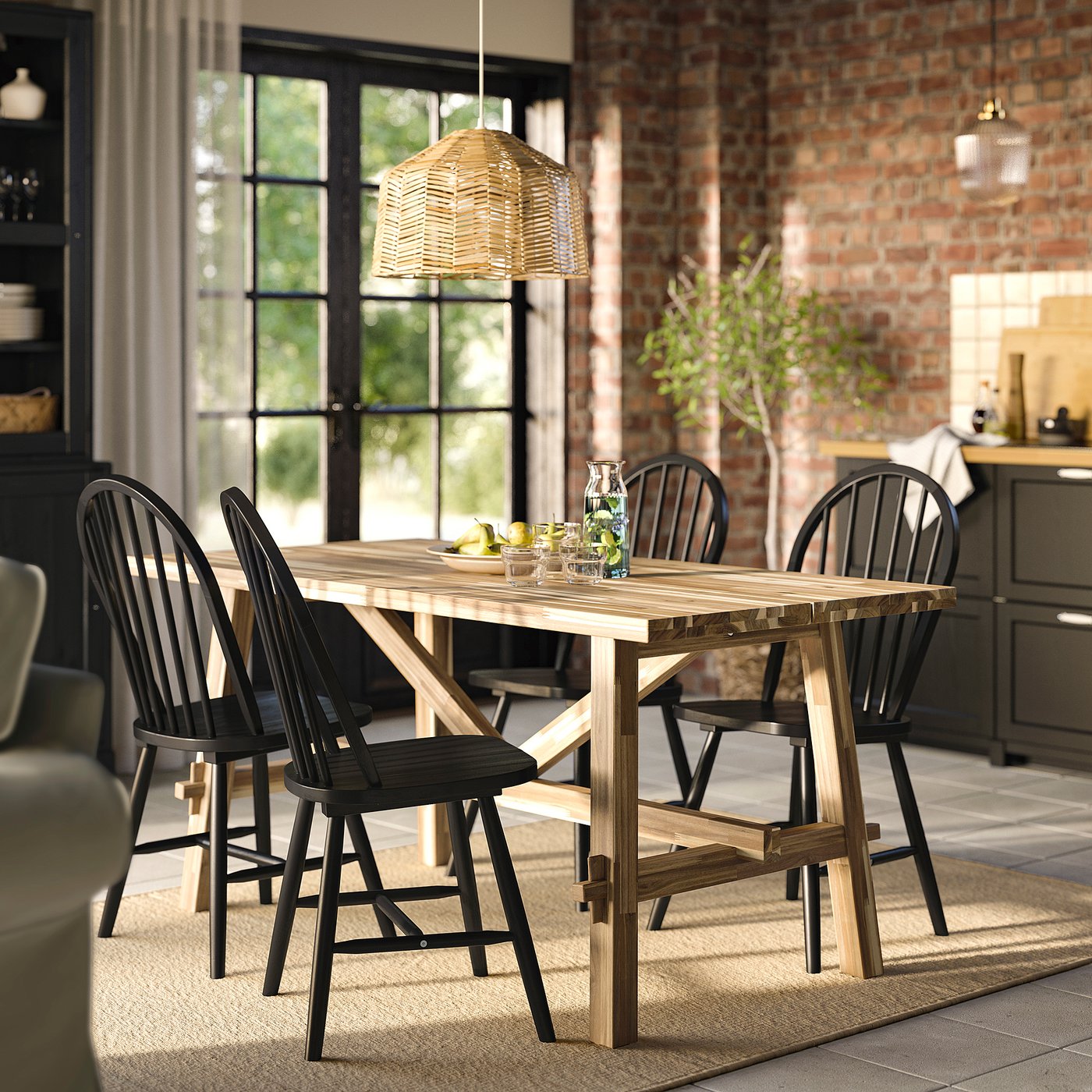 Thumbnail - IKEA SKOGSTA Tisch Akazie 160x81 cm