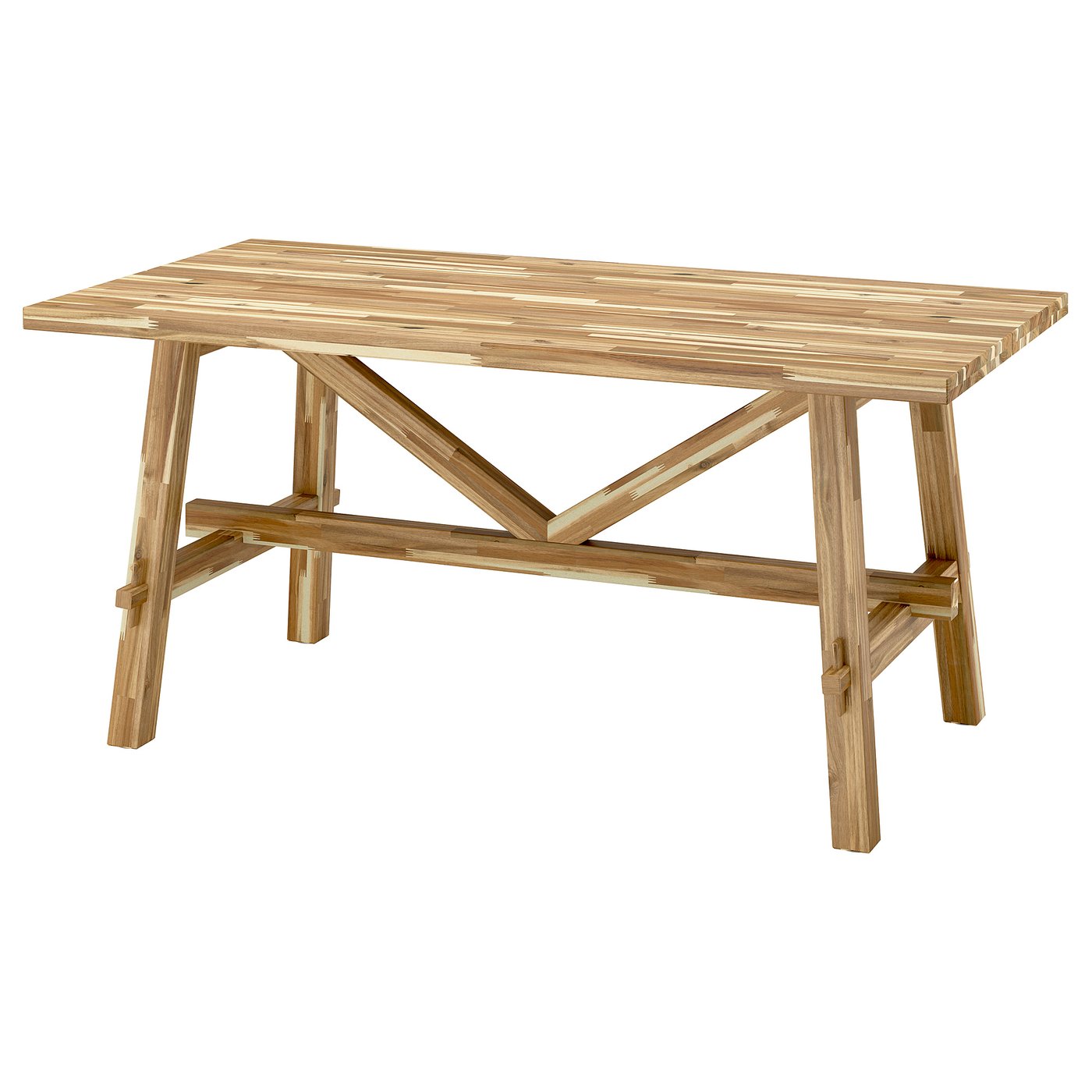 IKEA SKOGSTA Tisch Akazie 160x81 cm