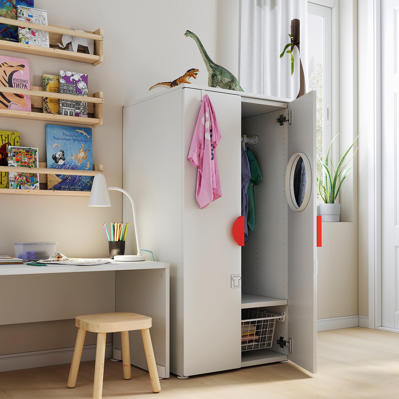 Smastad Platsa Kleiderschrank Weiss Weiss Ikea Deutschland