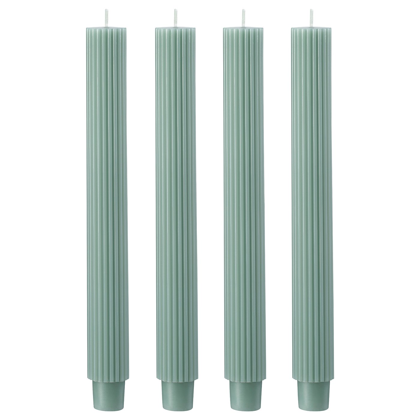 IKEA SMÖJTRÄD Lüsterkerzen, duftneutral grün