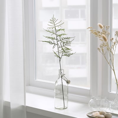 SMYCKA Künstlicher Zweig, drinnen/draußen Zierspargel, 55 cm - IKEA