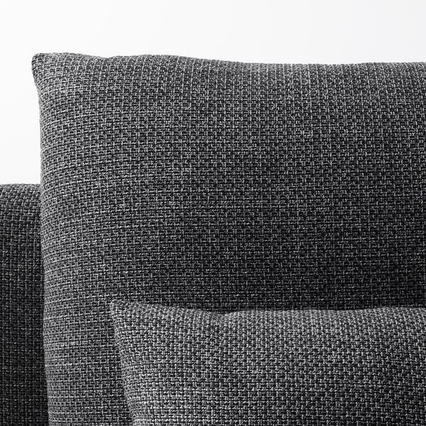 SÖDERHAMN Ecksofa 4-sitzig - ohne Abschluss/Lejde grau/schwarz - IKEA Deutschland