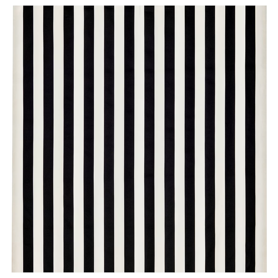 SOFIA Meterware, breit gestreift/schwarz/weiß, 150 cm - IKEA Deutschland