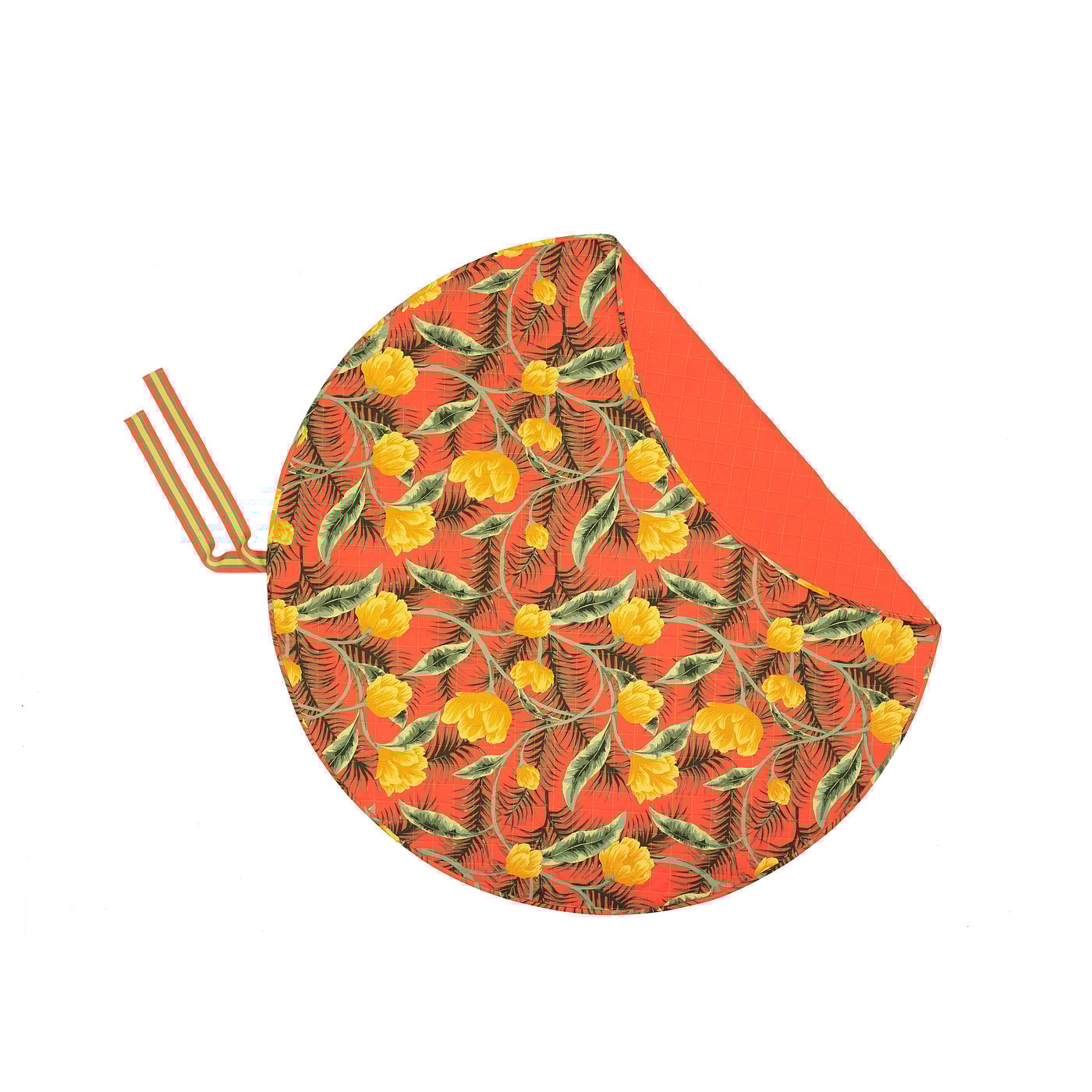 Solblekt Picknickdecke Blumenmuster Orange Ikea Deutschland