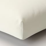 SOLLERÖN 2er-Sitzelement/außen, dunkelgrau/Kuddarna beige, 161x82x84 cm