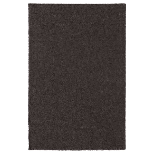 Stoense Teppich Kurzflor Dunkelgrau Ikea Deutschland