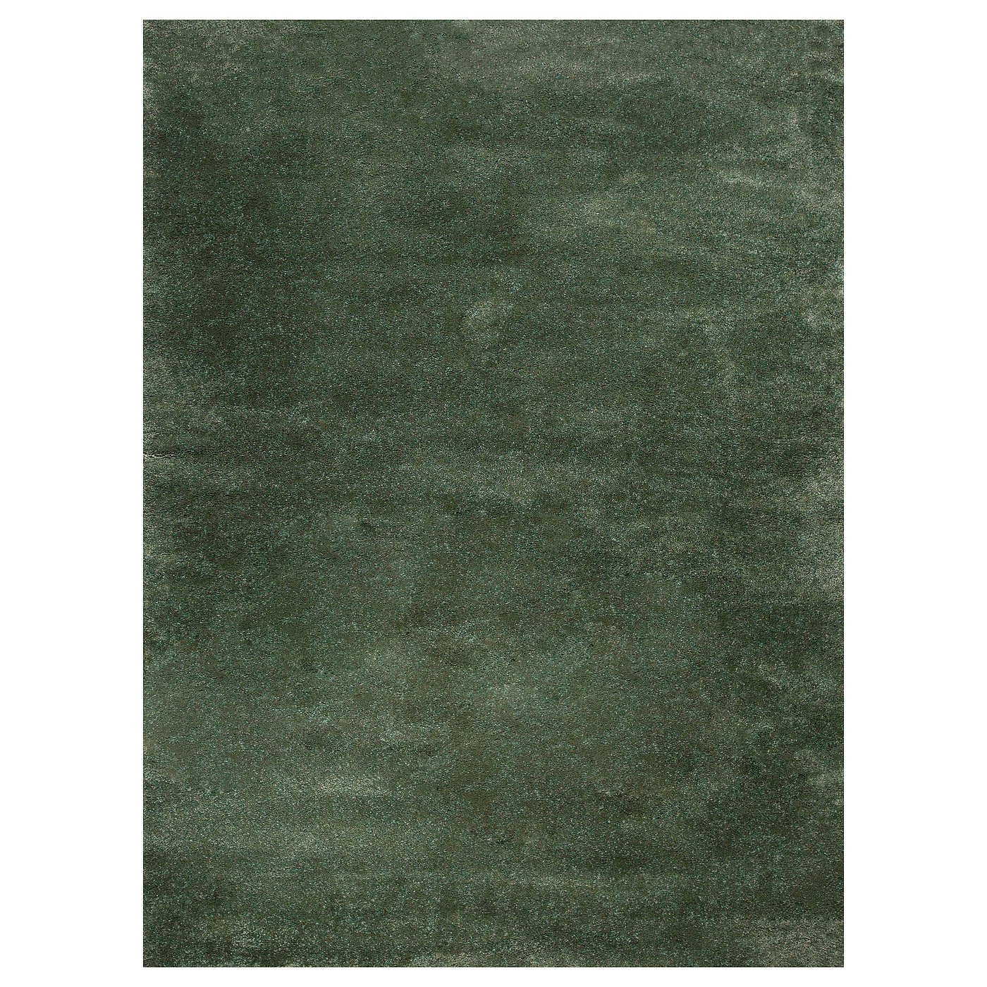IKEA STOENSE Teppich Kurzflor grün 170x240 cm