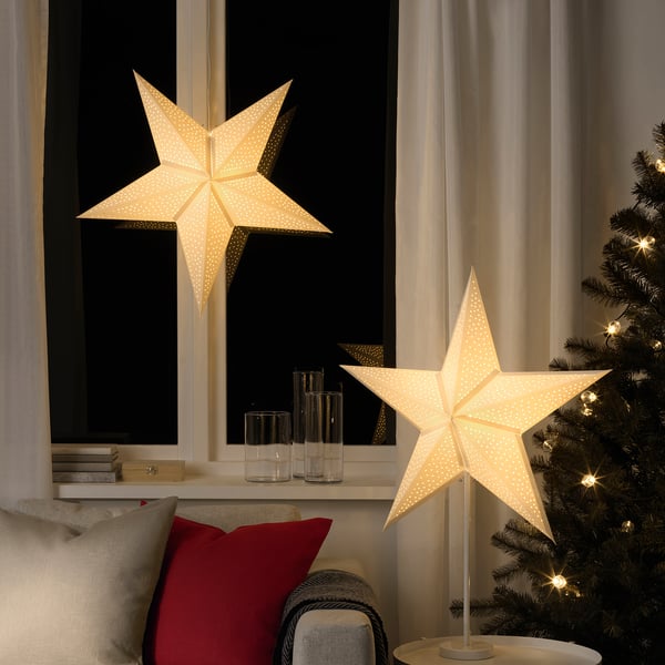 Strala Leuchtenschirm Punkte Weiss Ikea Deutschland