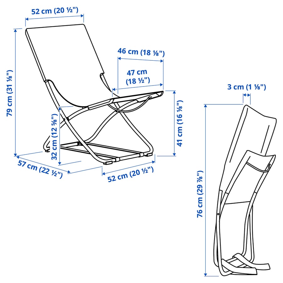 Spannende Strandstuhl Klappbar Ikea Bilder