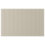 Beige SUTTERVIKEN Platte, vertikale Streifen, Faserplatte, zeitlos.
