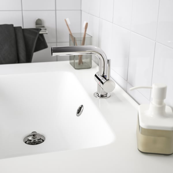 Svenskar Mischbatterie Mit Abflussventil Verchromt Ikea Deutschland