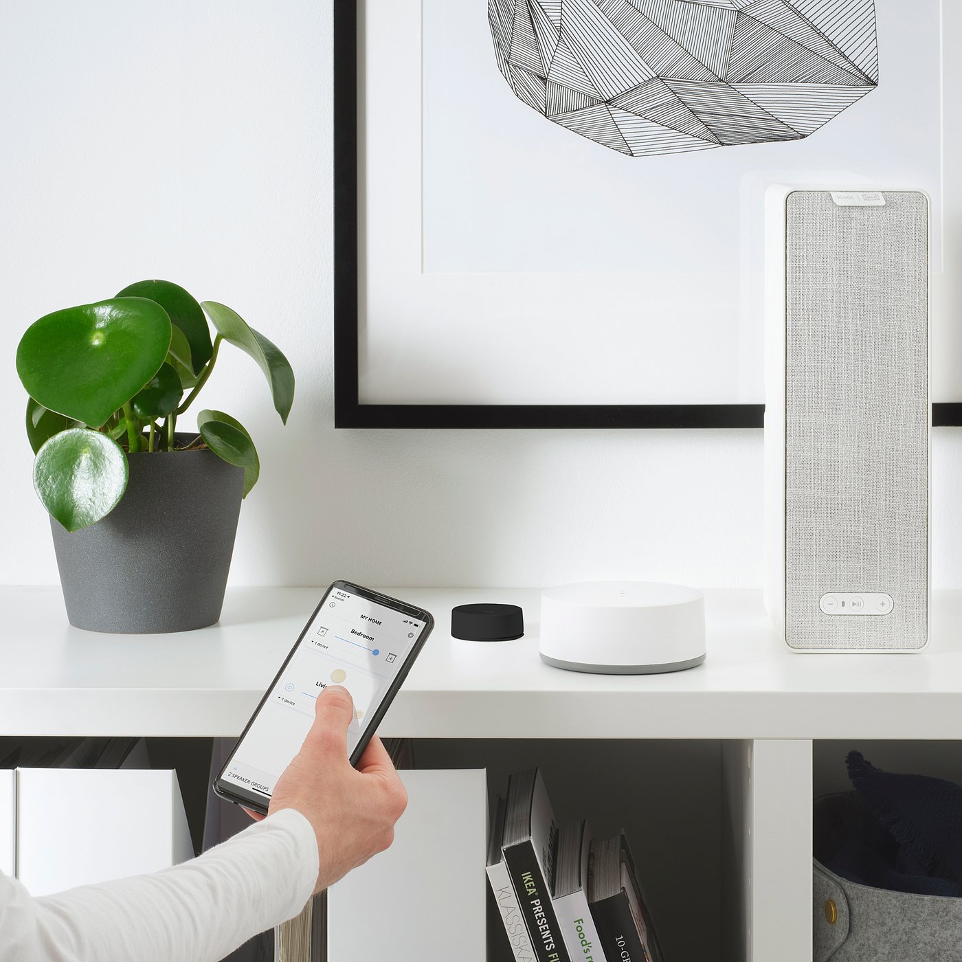 Symfonisk Tradfri Gateway Set Ton Schwarz Weiss Ikea Deutschland