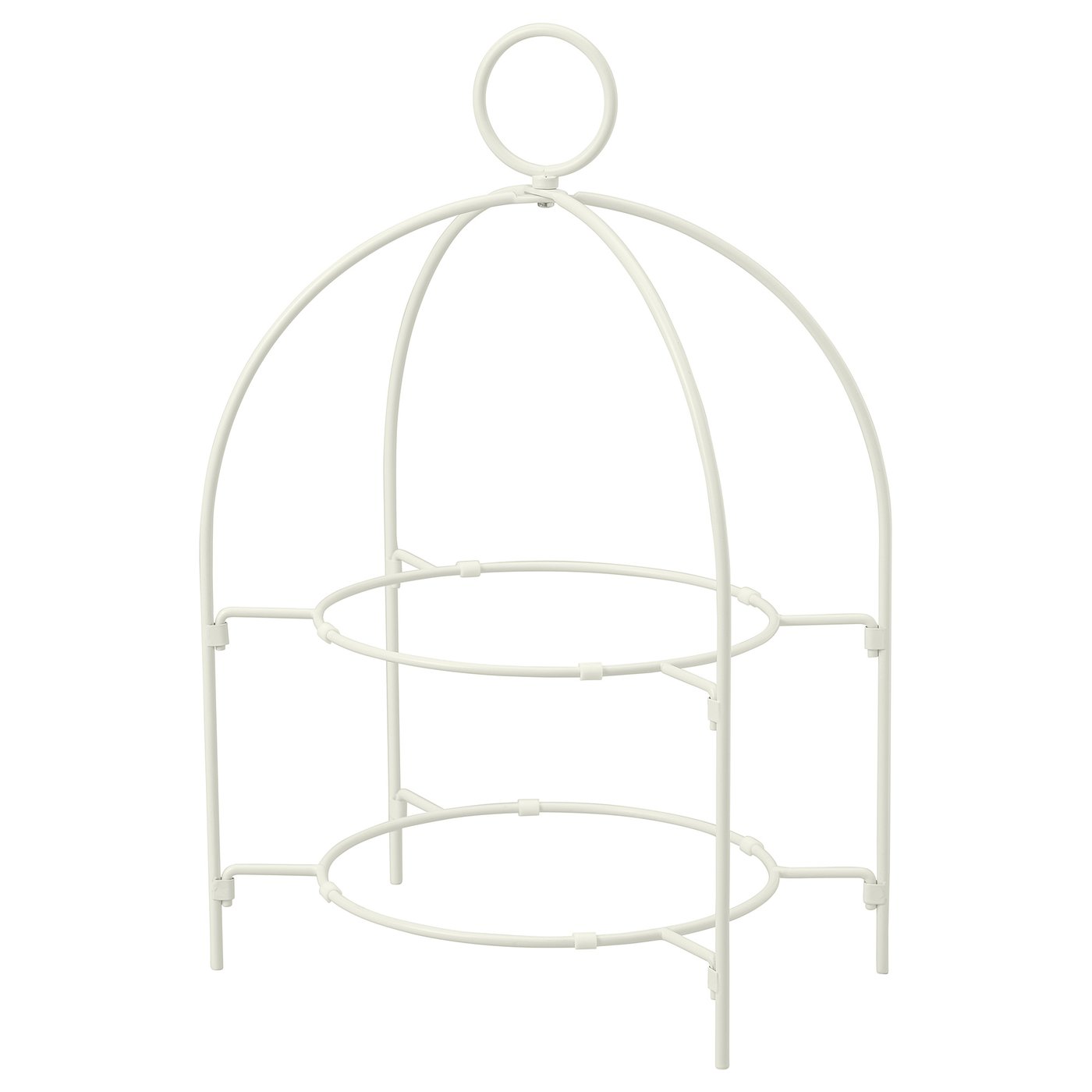 IKEA TOFSAND Tellerhalter weiß