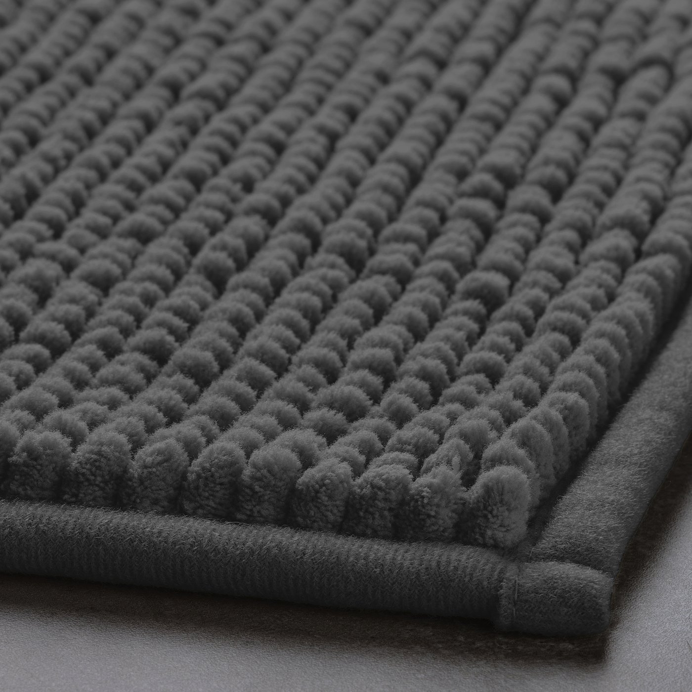 Thumbnail - IKEA TOFTBO Badematte anthrazit 50x80 cm
