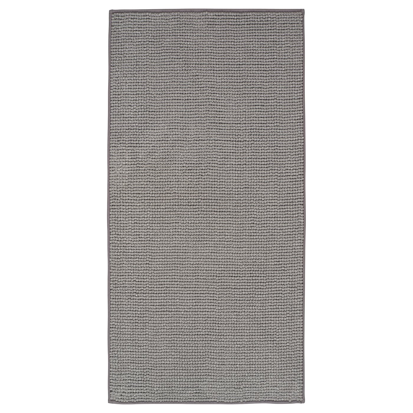 IKEA TOFTBO Badematte grauweiß meliert 60x120 cm