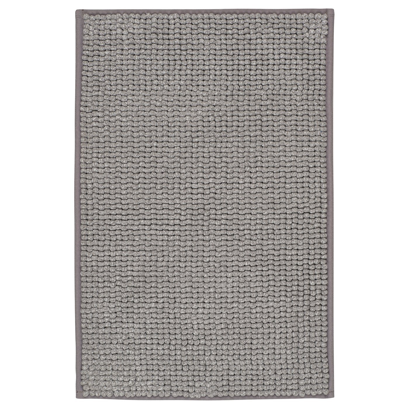 IKEA TOFTBO Badematte grauweiß/meliert 40x60 cm