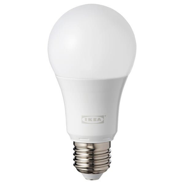 Tradfri Led Leuchtmittel E27 600 Lm Kabellos Dimmbar Farb Und Weissspektrum Farb Und Weissspektrum Rund Opalweiss Ikea Deutschland
