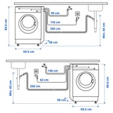 Abbildung mit Maßen für das Produkt: UDDARP.