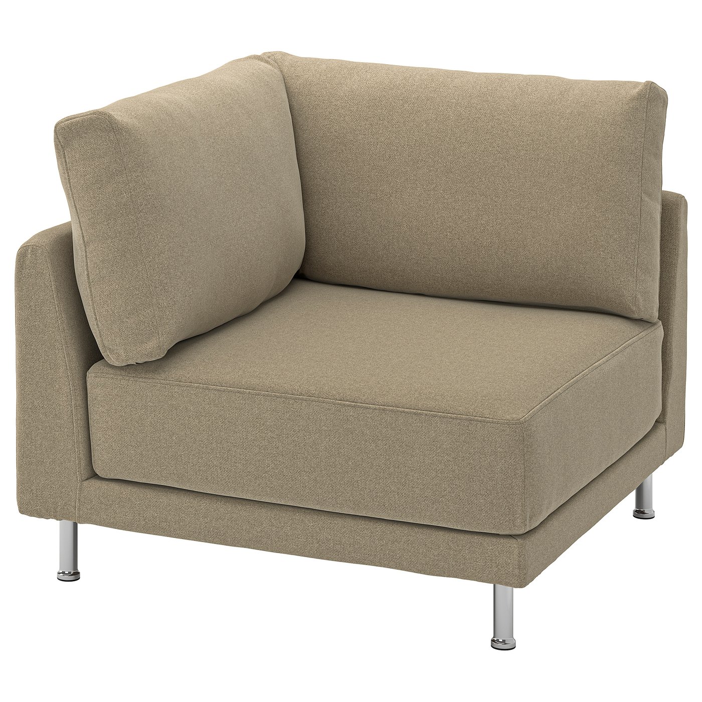 IKEA UPPÅKRA Bezug f Eckelement Johanneshov braunbeige Johanneshov braunbeige