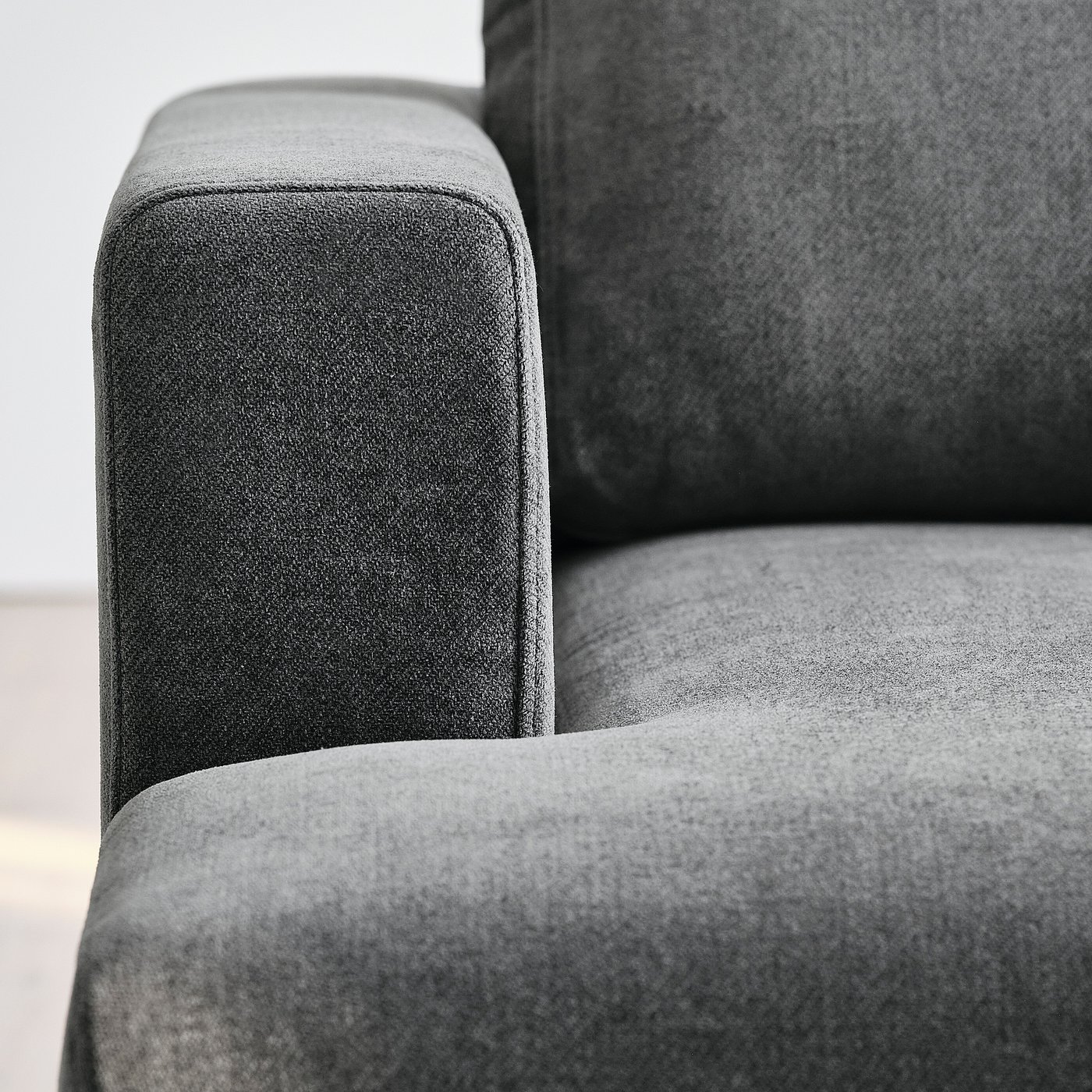 Thumbnail - IKEA UPPÅKRA Modulecksofa 6-sitzig Johanneshov dunkelgrau Johanneshov dunkelgrau