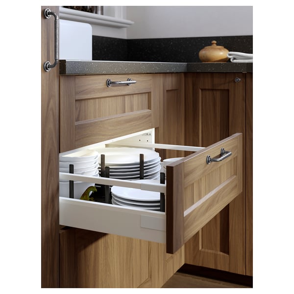 UPPDATERA Lochplatte für Schublade, anthrazit, 60 cm