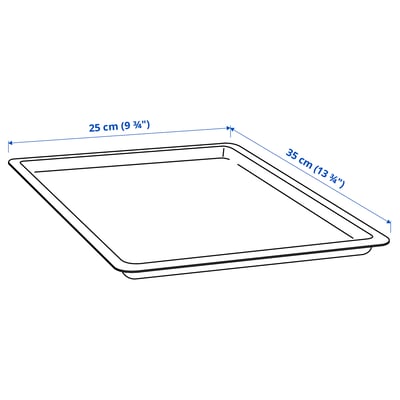 Ein schwarzer, rechteckiger Kunststoffdeckel, der für eine Aufbewahrungsbox geeignet ist und dafür sorgt, dass der Inhalt sauber und staubfrei bleibt.