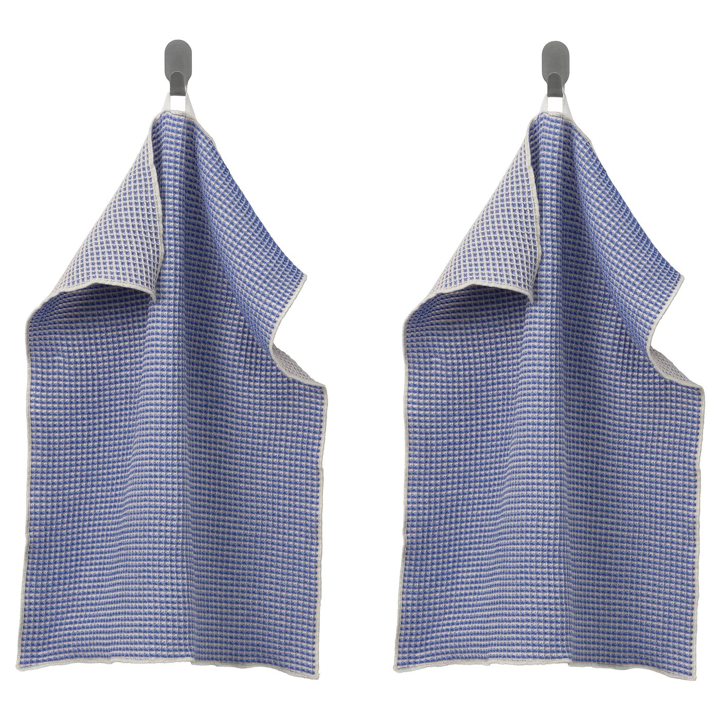 IKEA VÄLVÅRDAD Geschirrtuch blau/weiß