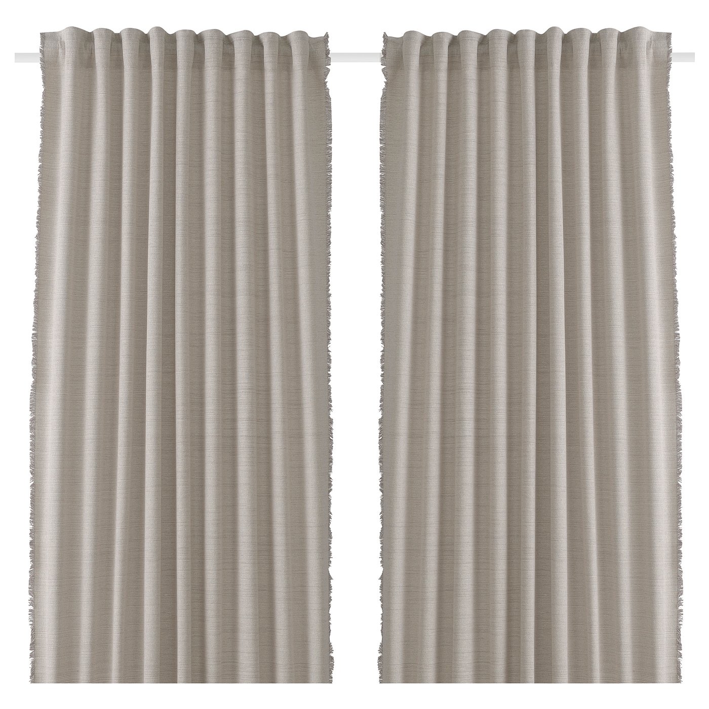 IKEA VÄXELBRUK 2 Gardinenschals (abdunk.) grau 140x300 cm