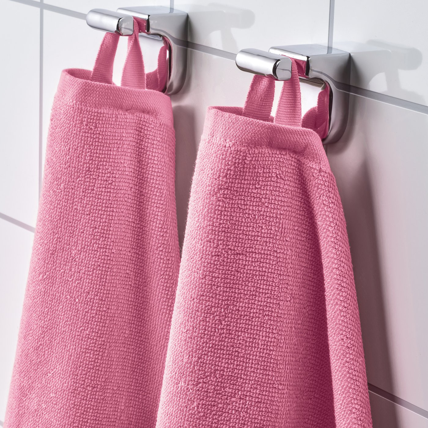 Thumbnail - IKEA VÅGSJÖN Badetuch rosa 70x140 cm