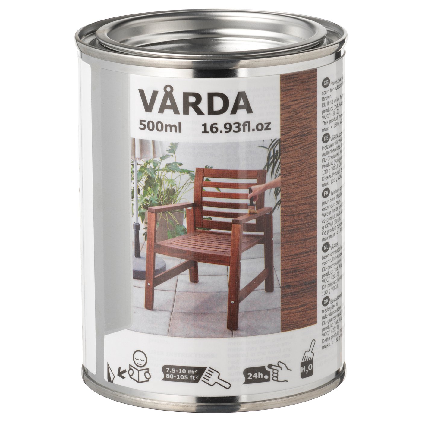 VÅRDA Holzlasur für draußen - braun - IKEA Deutschland