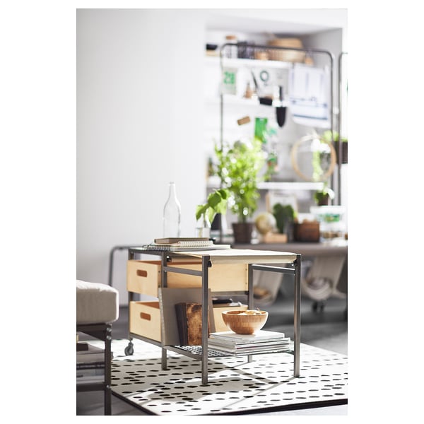 VEBERÖD Bank naturfarben 88 cm 45 cm 53 cm