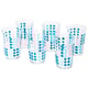 VECKAD Glas, gemustert, 42 cl